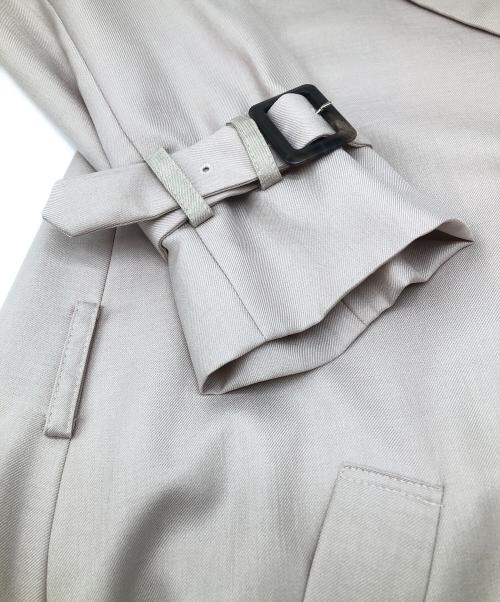ARPEGE STORY（アルページュストーリー）ARPEGE STORY (アルページュストーリー) バックタックロングコート ベージュ サイズ:2の古着・服飾アイテム