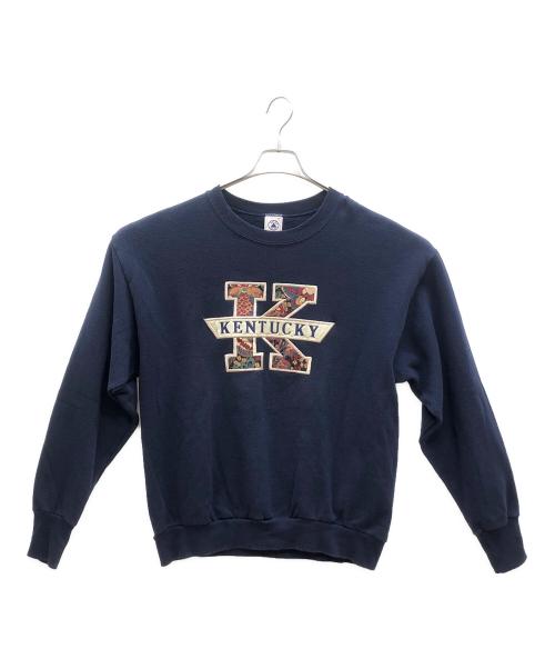 DELTA（デルタ）DELTA (デルタ) 90s刺繍スウェット KENTUCKY ネイビー サイズ:Lの古着・服飾アイテム