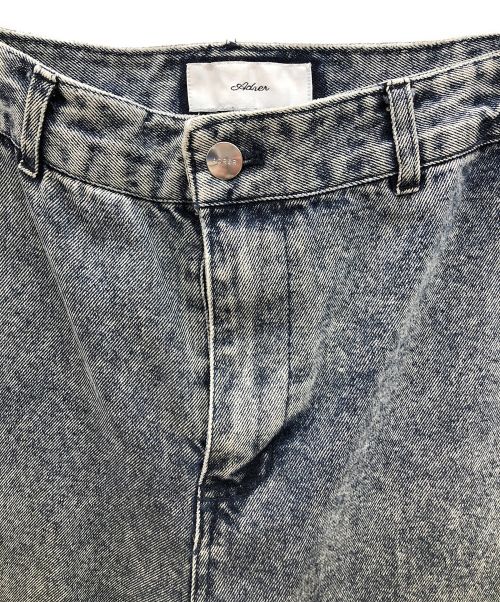 ADRER（アドラー）ADRER (アドラー) ナローデニムパンツ インディゴ サイズ:Lの古着・服飾アイテム