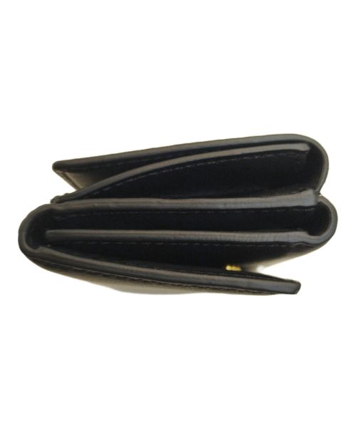 MARC JACOBS（マークジェイコブス）MARC JACOBS (マークジェイコブス) THE J MARC TRIFOLD WALLET ブラックの古着・服飾アイテム