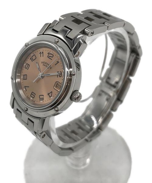 HERMES（エルメス）HERMES (エルメス) クリッパー オレンジの古着・服飾アイテム