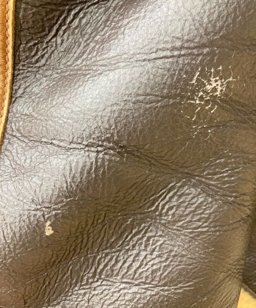 THE REAL McCOY'S（ザ・リアルマッコイズ）THE REAL McCOY'S (ザ・リアルマッコイズ) D-1ジャケット ブラウン サイズ:Sの古着・服飾アイテム