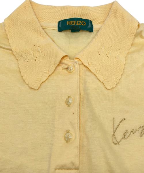 KENZO GOLF（ケンゾー ゴルフ）KENZO GOLF (ケンゾー ゴルフ) 90sポロシャツ イエロー サイズ:1の古着・服飾アイテム