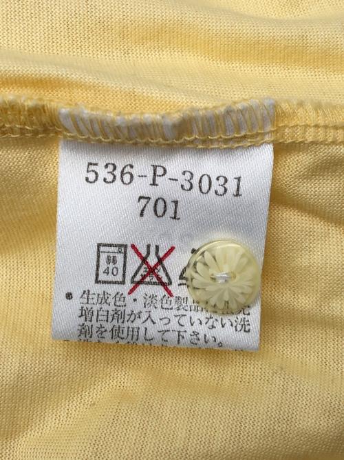 KENZO GOLF（ケンゾー ゴルフ）KENZO GOLF (ケンゾー ゴルフ) 90sポロシャツ イエロー サイズ:1の古着・服飾アイテム