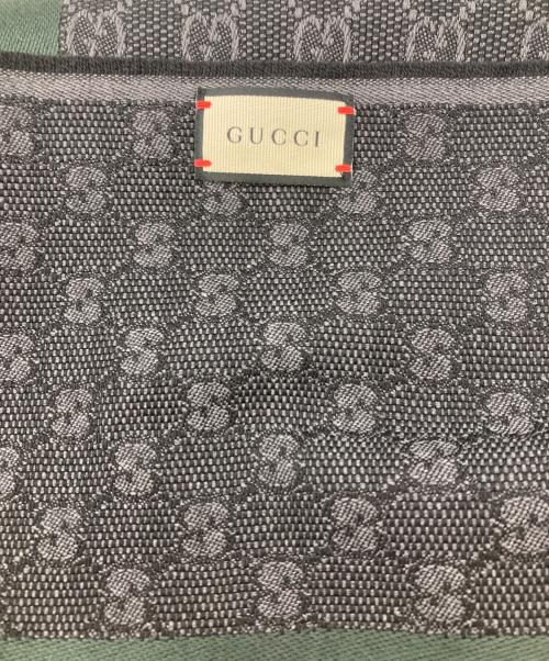 GUCCI（グッチ）GUCCI (グッチ) ストール グレーの古着・服飾アイテム