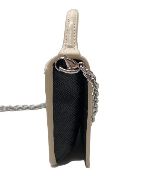 FURLA（フルラ）FURLA (フルラ) チェーンショルダーポーチ ホワイトの古着・服飾アイテム