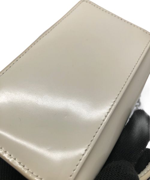 FURLA（フルラ）FURLA (フルラ) チェーンショルダーポーチ ホワイトの古着・服飾アイテム