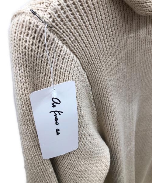 As know as（アズノゥアズ）As know as (アズノゥアズ) コート ベージュ サイズ:Freeの古着・服飾アイテム