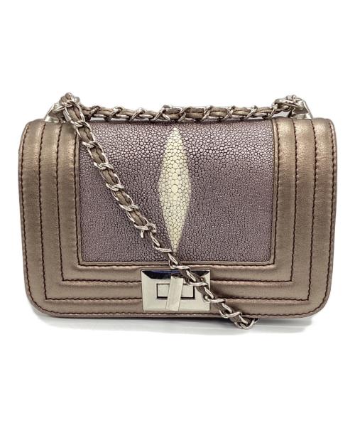 BAHARI（バハリ）BAHARI (バハリ) ポシェット パールブラウンの古着・服飾アイテム