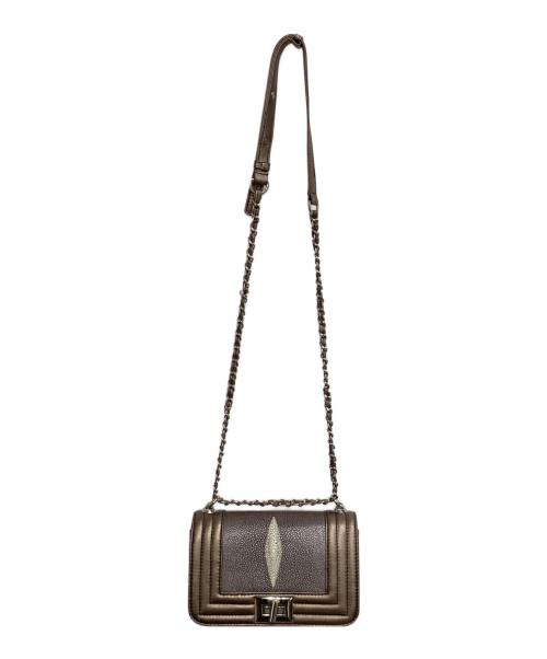 BAHARI（バハリ）BAHARI (バハリ) ポシェット パールブラウンの古着・服飾アイテム