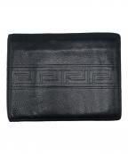 VERSACEヴェルサーチェ）の古着「2つ折り財布」｜ブラック