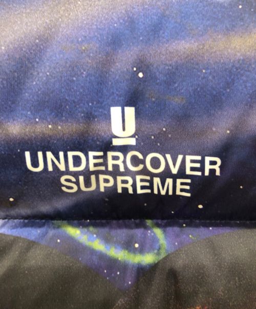 PUBLIC ENEMY PUFFY Supreme（パブリック エネミー パフィー シュプリーム）PUBLIC ENEMY PUFFY Supreme (パブリック エネミー パフィー シュプリーム) UNDERCOVER (アンダーカバー) Supreme ダウンジャケット ブラック サイズ:MEDIUMの古着・服飾アイテム