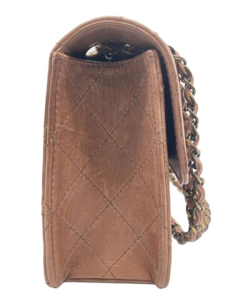 CHANEL（シャネル）CHANEL (シャネル) マトラッセ23　シングルフラップチェーンショルダー　ターンロック ブラウンの古着・服飾アイテム