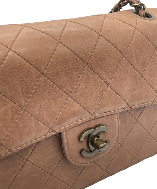 CHANEL（シャネル）CHANEL (シャネル) マトラッセ23　シングルフラップチェーンショルダー　ターンロック ブラウンの古着・服飾アイテム