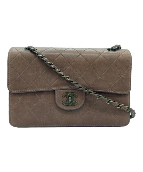 CHANEL（シャネル）CHANEL (シャネル) マトラッセ23　シングルフラップチェーンショルダー　ターンロック ブラウンの古着・服飾アイテム