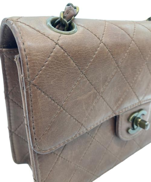 CHANEL（シャネル）CHANEL (シャネル) マトラッセ23　シングルフラップチェーンショルダー　ターンロック ブラウンの古着・服飾アイテム