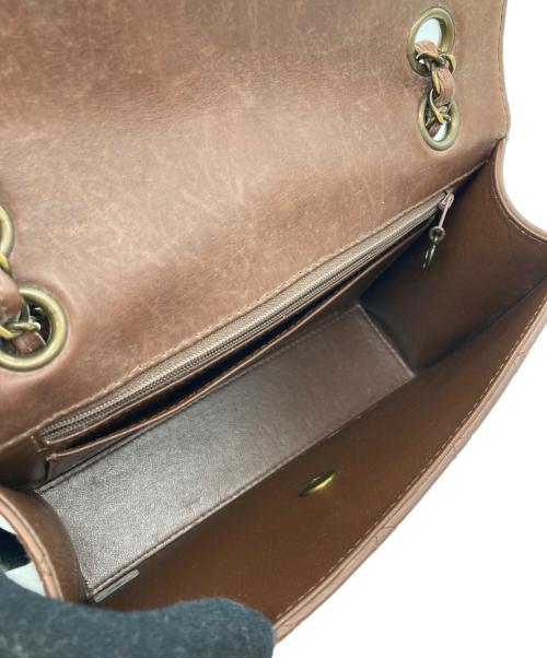 CHANEL（シャネル）CHANEL (シャネル) マトラッセ23　シングルフラップチェーンショルダー　ターンロック ブラウンの古着・服飾アイテム