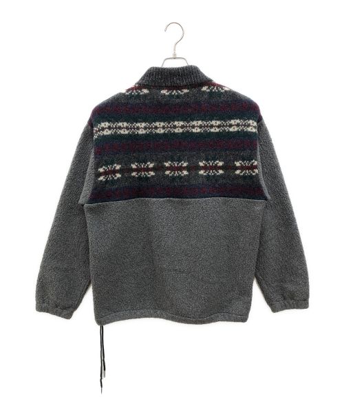L.L.Bean（エルエルビーン）L.L.Bean (エルエルビーン) 70sハーフジップニット グレー サイズ:MEDIUMの古着・服飾アイテム