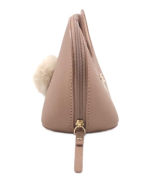 Kate Spade（ケイトスペード）Kate Spade (ケイトスペード) ポーチ ブラウンの古着・服飾アイテム