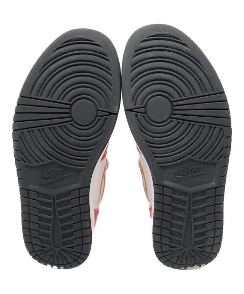 NIKE（ナイキ）NIKE (ナイキ) AIR JORDAN1 レッド×イエロー×ホワイト サイズ:28.5cmの古着・服飾アイテム
