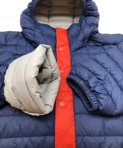 Rab（ラブ）Rab (ラブ) Rab ホライゾンダウンフーディ ダウンジャケット 未使用品 ネイビー×オレンジ サイズ:L 未使用品の古着・服飾アイテム