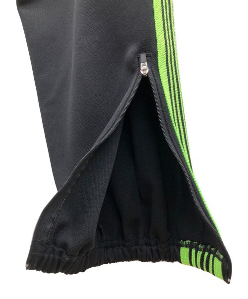 Needles（ニードルズ）Needles (ニードルズ) トラックパンツ　END OF THE WORLD ブラック×グリーン サイズ:Sの古着・服飾アイテム