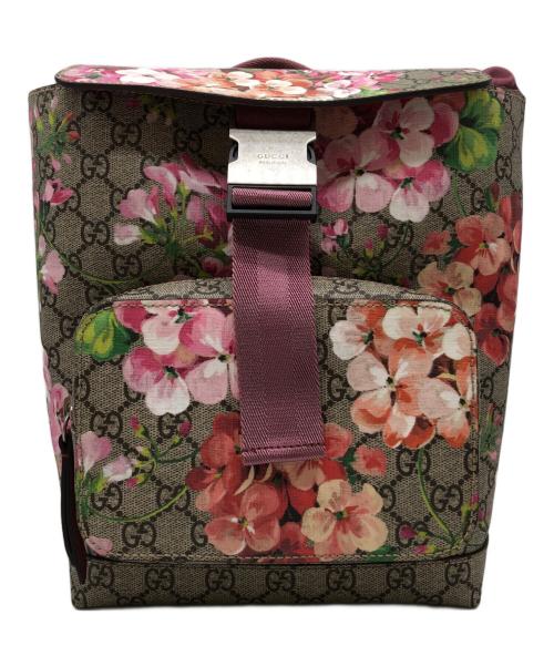 GUCCI（グッチ）GUCCI (グッチ) GGブルームス ベージュ×ピンクの古着・服飾アイテム