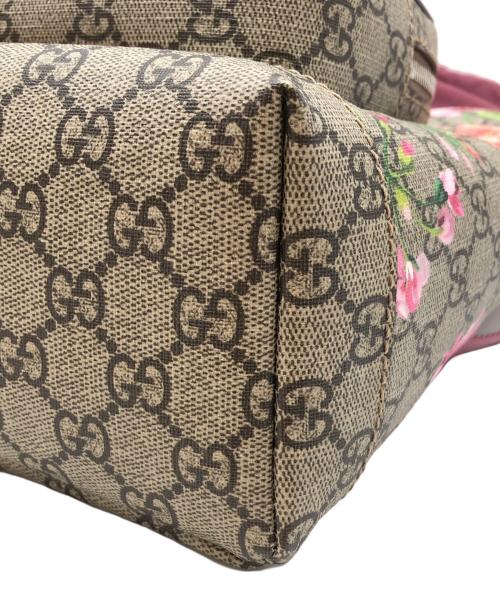 GUCCI（グッチ）GUCCI (グッチ) GGブルームス ベージュ×ピンクの古着・服飾アイテム