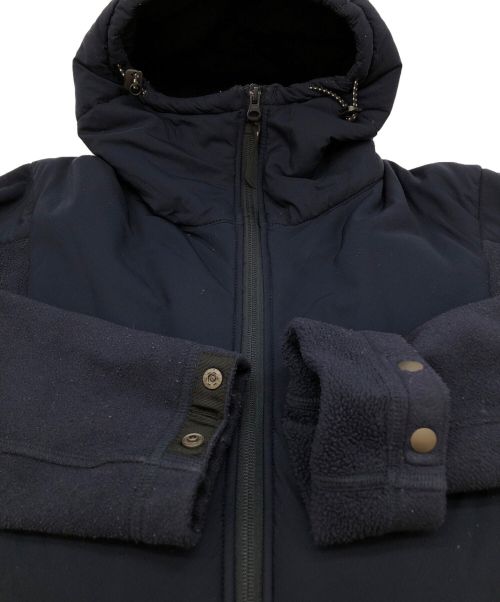 and wander（アンドワンダー）and wander (アンドワンダー) フリースジャケット twill fleece jacket ネイビー サイズ:00の古着・服飾アイテム