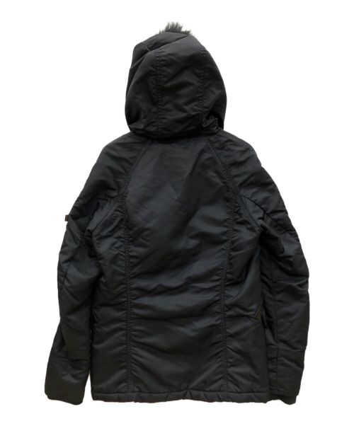 Junhashimoto（ジュンハシモト）Junhashimoto (ジュンハシモト) ALPHA (アルファ) N-3Bジャケット ブラック サイズ:Sの古着・服飾アイテム