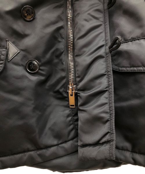 Junhashimoto（ジュンハシモト）Junhashimoto (ジュンハシモト) ALPHA (アルファ) N-3Bジャケット ブラック サイズ:Sの古着・服飾アイテム