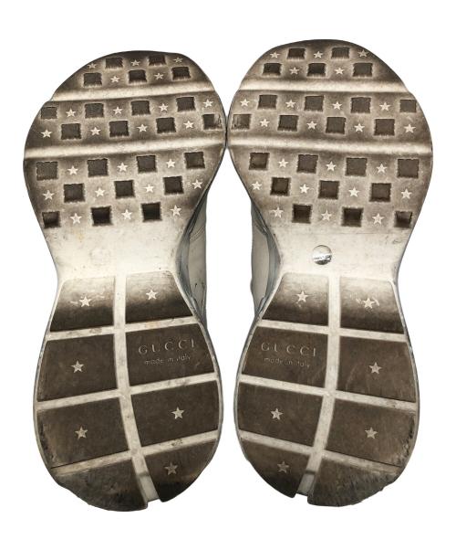GUCCI（グッチ）GUCCI (グッチ) Ryton Men's Mouse Print Sneakers ホワイト サイズ:8の古着・服飾アイテム