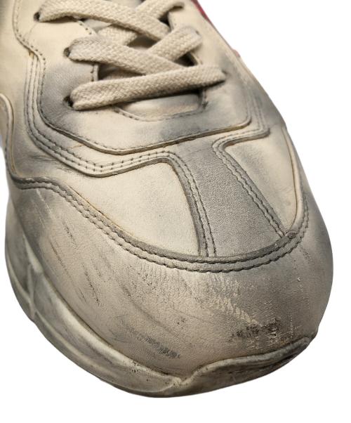 GUCCI（グッチ）GUCCI (グッチ) Ryton Men's Mouse Print Sneakers ホワイト サイズ:8の古着・服飾アイテム