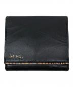 PAUL SMITHポールスミス）の古着「2つ折り財布」｜ブラック