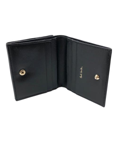 PAUL SMITH（ポールスミス）PAUL SMITH (ポールスミス) 2つ折り財布 ブラックの古着・服飾アイテム