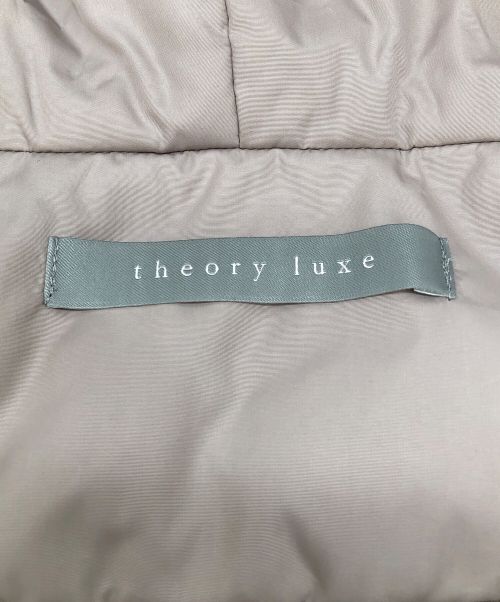 theory luxe（セオリーリュクス）theory luxe (セオリーリュクス) ダウンコート　2023年モデル ベージュ サイズ:38の古着・服飾アイテム