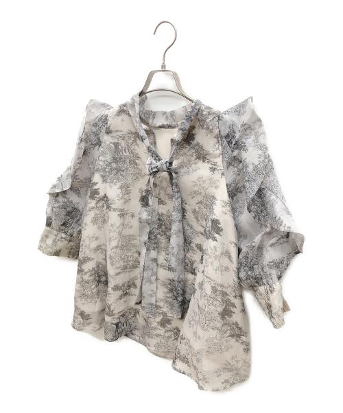 Snidel（スナイデル）Snidel (スナイデル) 長袖ブラウス ブラック サイズ:1の古着・服飾アイテム