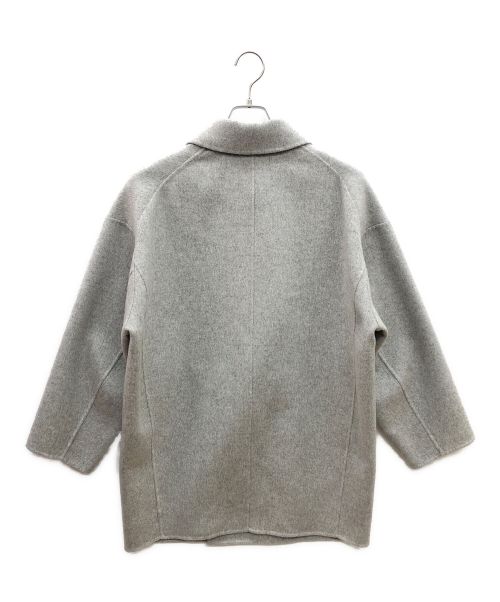 CALMER（カルメール）CALMER (カルメール) Pコート グレー サイズ:2の古着・服飾アイテム