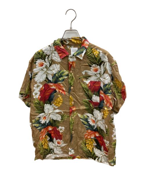 MISTER GENTLE MAN（ミスタージェントルマン）MISTER GENTLE MAN (ミスタージェントルマン) アロハシャツ ブラウン サイズ:Sの古着・服飾アイテム