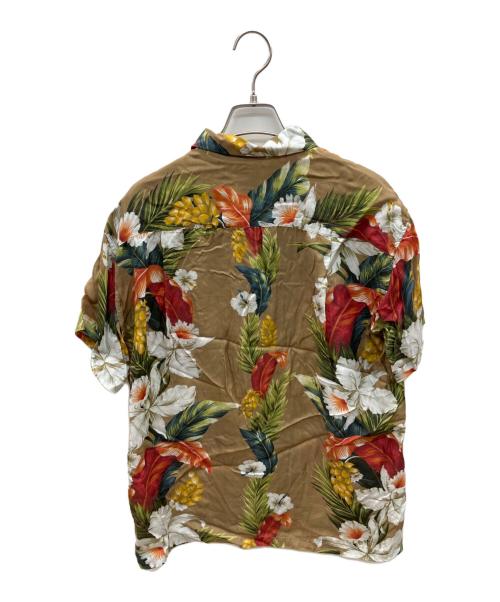 MISTER GENTLE MAN（ミスタージェントルマン）MISTER GENTLE MAN (ミスタージェントルマン) アロハシャツ ブラウン サイズ:Sの古着・服飾アイテム