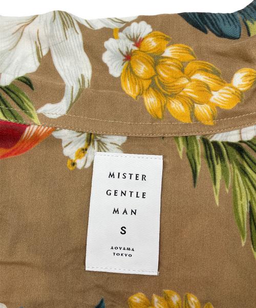 MISTER GENTLE MAN（ミスタージェントルマン）MISTER GENTLE MAN (ミスタージェントルマン) アロハシャツ ブラウン サイズ:Sの古着・服飾アイテム