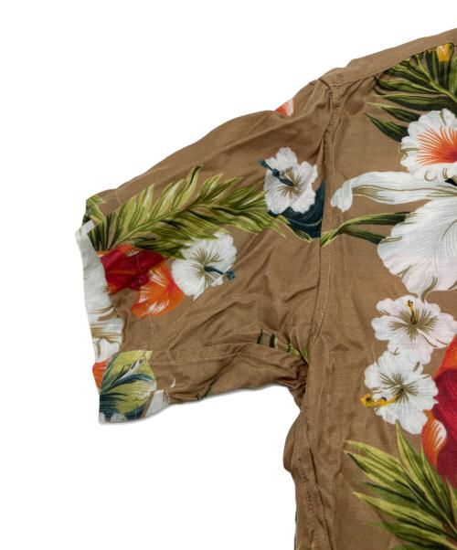 MISTER GENTLE MAN（ミスタージェントルマン）MISTER GENTLE MAN (ミスタージェントルマン) アロハシャツ ブラウン サイズ:Sの古着・服飾アイテム