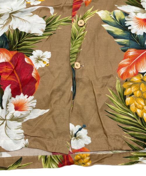 MISTER GENTLE MAN（ミスタージェントルマン）MISTER GENTLE MAN (ミスタージェントルマン) アロハシャツ ブラウン サイズ:Sの古着・服飾アイテム