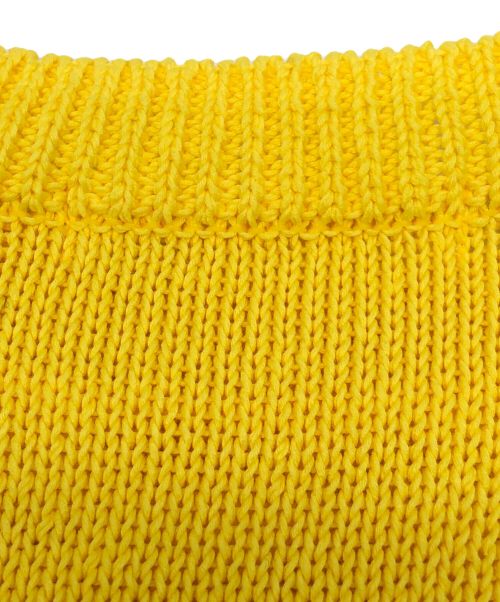 Hello,Bonjour!（ハローボンジュール）Hello,Bonjour! (ハローボンジュール) ニット イエロー サイズ:不明の古着・服飾アイテム