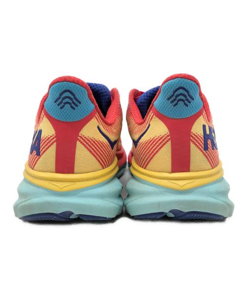 HOKAONEONE（ホカオネオネ）HOKAONEONE (ホカオネオネ) Clifton9 イエロー×レッド サイズ:28の古着・服飾アイテム