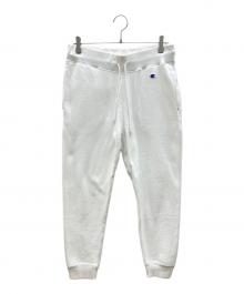 Champion REVERSE WEAVE（チャンピオン リバース ウィーブ）の古着「スウェットパンツ」｜ホワイト