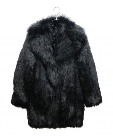 週末限定値下げ☆EMPORIO ARMANI　ファージャケット 中古・古着通販】ARMANI EXCHANGE (アルマーニ エクスチェンジ