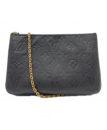 LOUIS VUITTON（ルイ ヴィトン）の古着「ドゥーブルジップ」｜ブラック