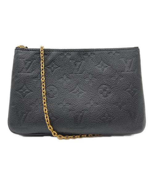 LOUIS VUITTON（ルイ ヴィトン）LOUIS VUITTON (ルイ ヴィトン) ドゥーブルジップ ブラックの古着・服飾アイテム