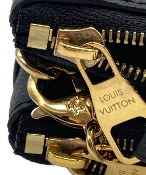 LOUIS VUITTON（ルイ ヴィトン）LOUIS VUITTON (ルイ ヴィトン) ドゥーブルジップ ブラックの古着・服飾アイテム